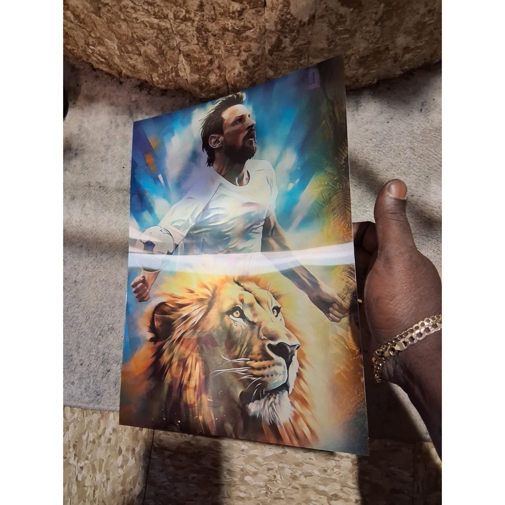 LIONEL MESSI 3 IN ONE 3D LENTICULAR EFFECT POSTER.‎ - Picture 2 of 3